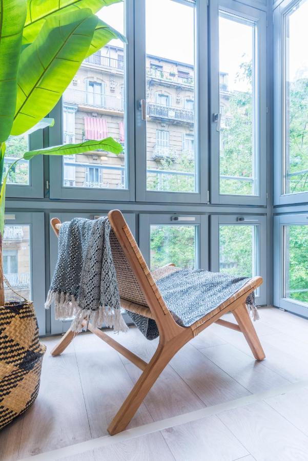 Apartamentos Bellas Artes San Sebastián Eksteriør billede